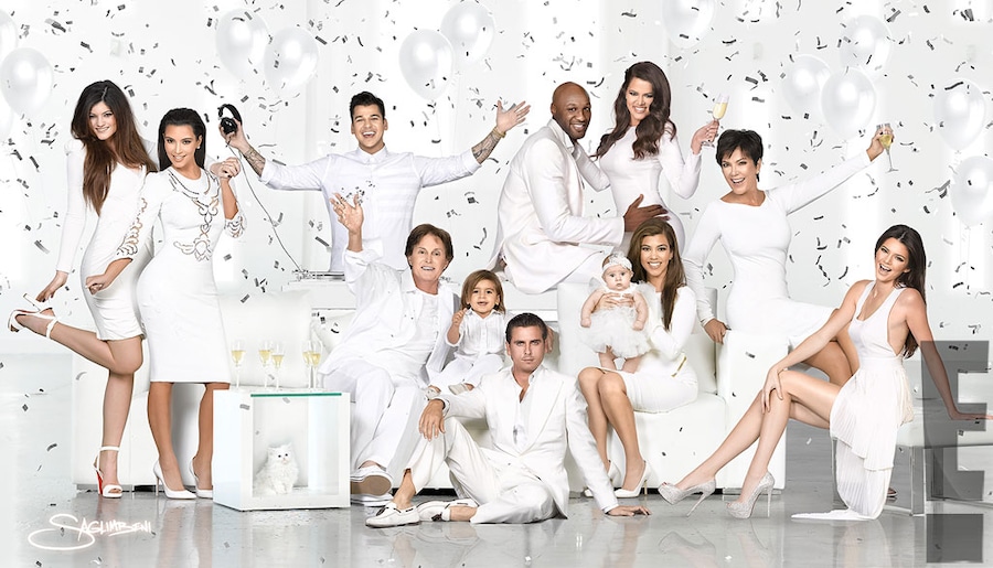 Kardashian Holiday Card, Christmas Card